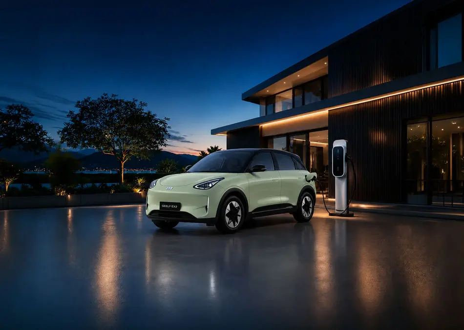 Autos híbridos y eléctricos Geely